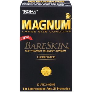 Trojan Magnum BareSkin Lubricated Large Condoms
