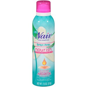 Nair Hair Remover Body Spray, Moroccan Argan Oil & Orange Blossom, 7.5 OZ