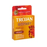 Trojan Ecstasy Lubricated Latex Condoms, Ultra Ribbed, thumbnail image 2 of 4