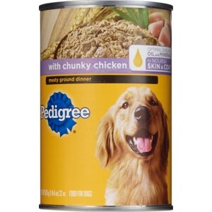 Pedigree Meaty Ground Dinner with Chunky Chicken Dog Food