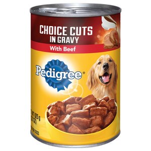 Pedigree Choice Cuts in Gravy With Beef Canned Dog Food