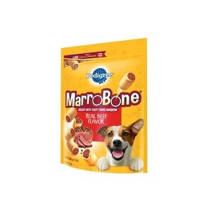 Pedigree Marrobone Real Beef Flavor Snacks for Dogs, 24 OZ