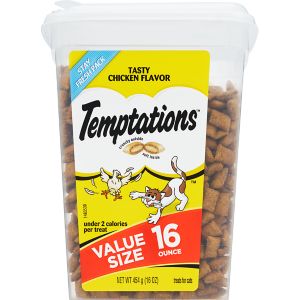 Whiskas Temptations Cat Treat, Tasty Chicken, 16 oz