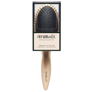 The Hair Edit Smooth & Polish Brush, Gold