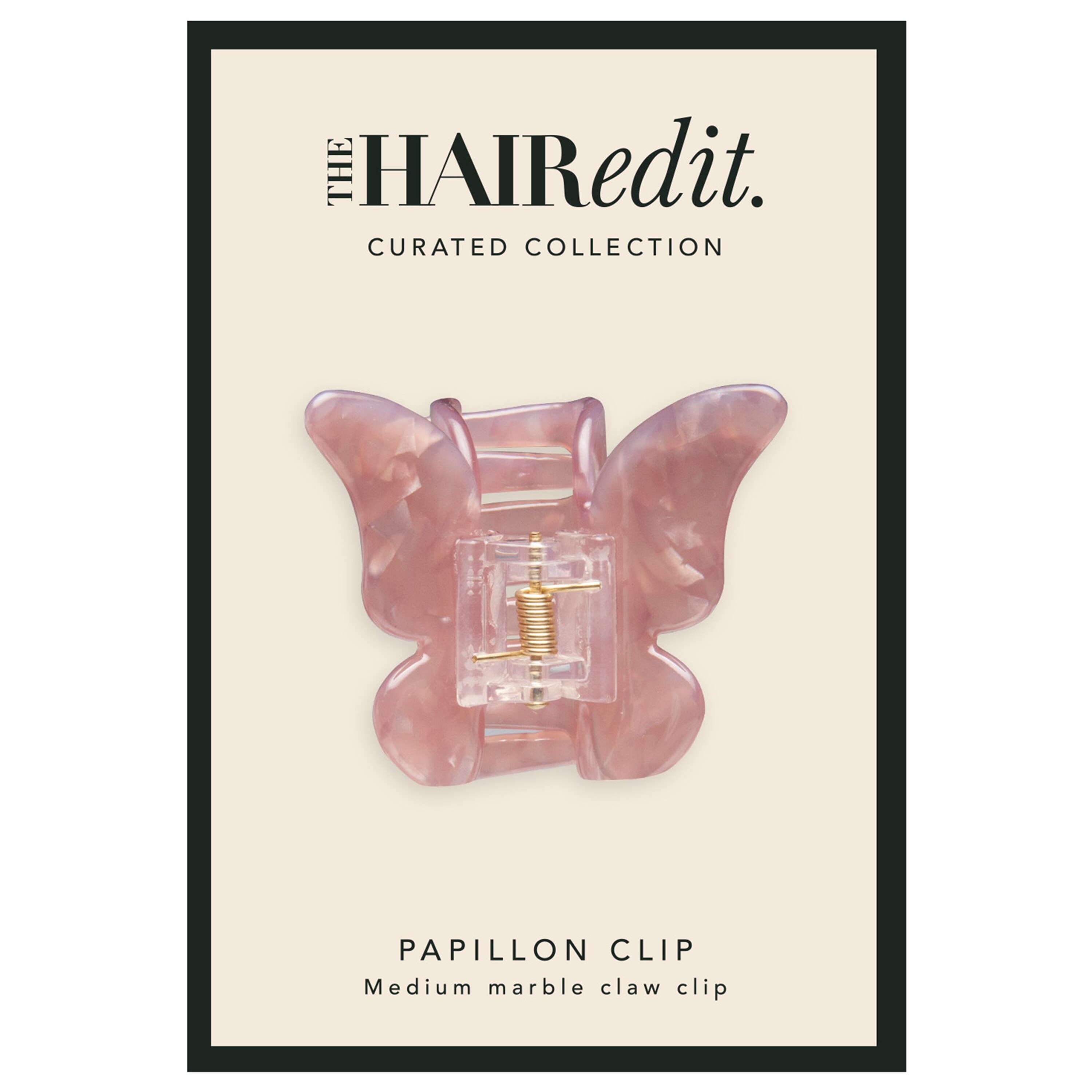 The Hair Edit Papillon Clip Blush