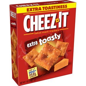 Cheez-It Extra Toasty Cheese Crackers, 7 oz