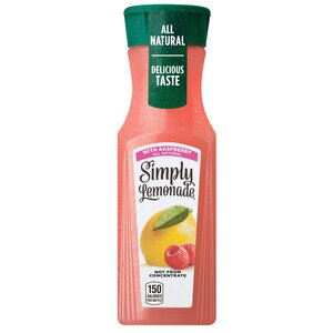 Simply Lemonade With Raspberry, All Natural Non-Gmo, 11.5 OZ