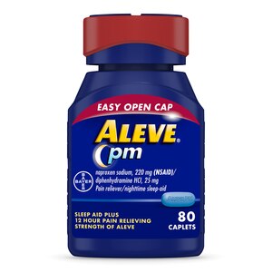 Aleve PM Pain Reliever/ Nighttime Sleep-Aid Caplets