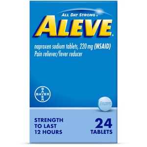 Aleve Pain Relief Naproxen Sodium Tablets
