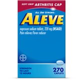 Aleve Soft Grip Arthritis Cap Naproxen Sodium Caplets, thumbnail image 1 of 3