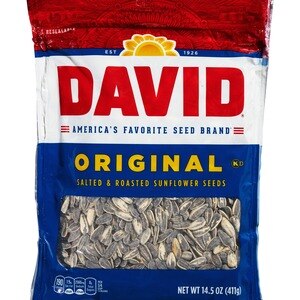 David Original Roasted & Salted Sunflower Seeds