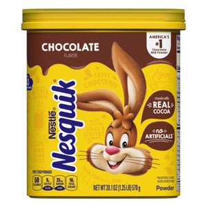 Nesquik Chocolate Powder Drink Mix, 20.1 oz