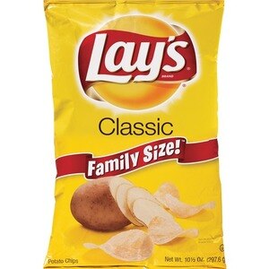Lay's Classic Potato Chips, 10 OZ
