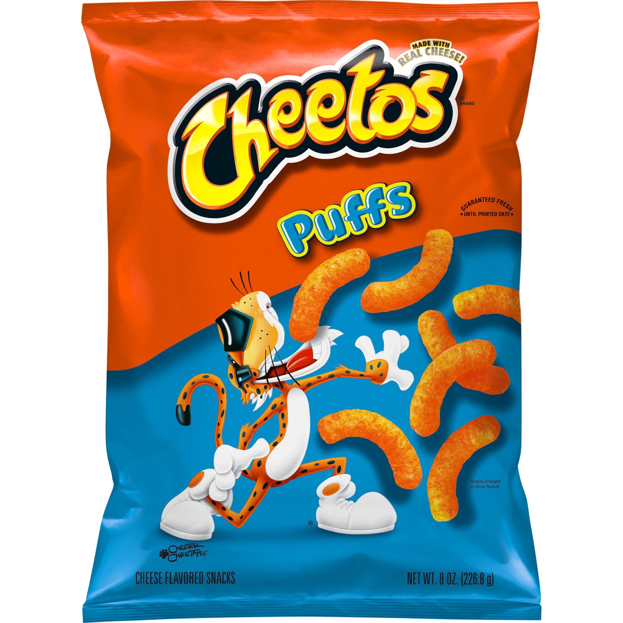 Cheetos Puffs Cheese Flavored Snacks, 8 oz