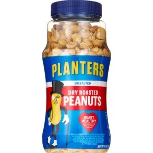 Planters Peanuts Dry Roasted Unsalted