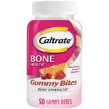 Caltrate Bone Health Gummy Bites Calcium Supplement 500 mg, 50 CT, thumbnail image 1 of 5