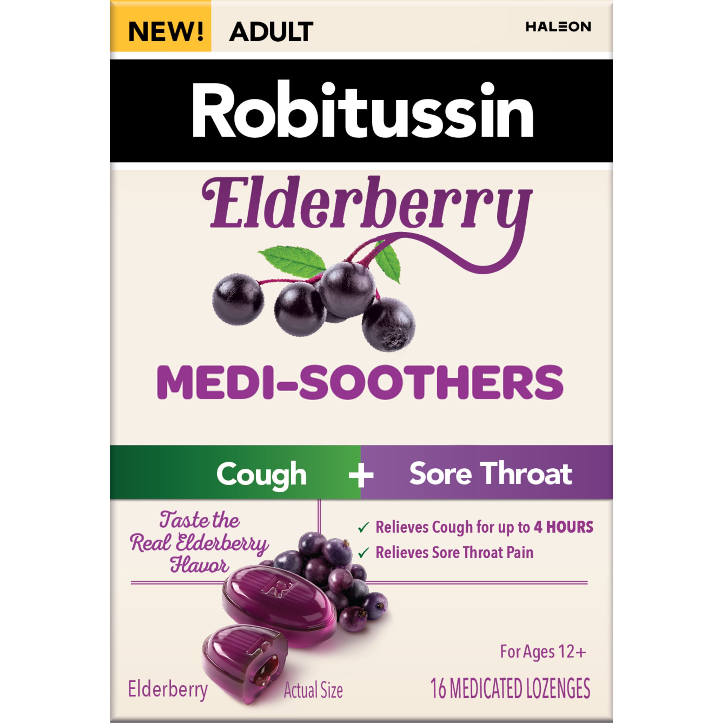 Robitussin Medi-Soothers Lozenge, 16 CT