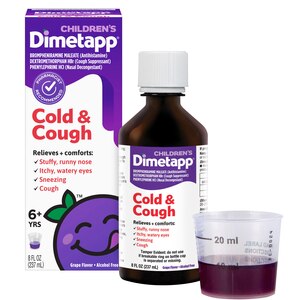 Children’s Dimetapp Cold & Cough Liquid, Grape Flavor, 8 Fl Oz