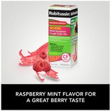Robitussin Maximum Strength Severe Multi-Symptom Cough, Cold & Flu Relief Liquid, Raspberry Mint, 8 fl oz, thumbnail image 5 of 5
