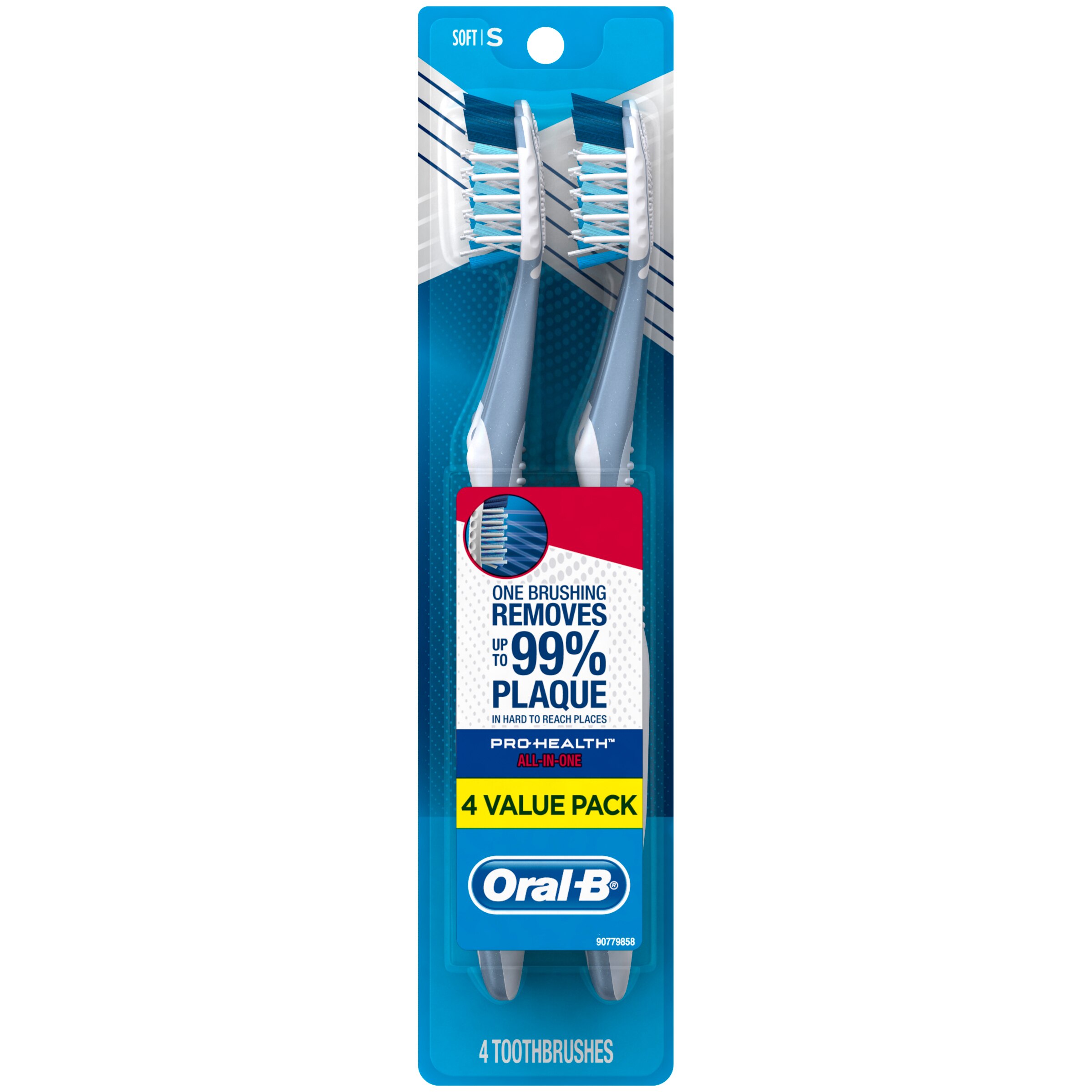 Oral-B CrossAction All-in-One Toothbrush, Soft Bristle