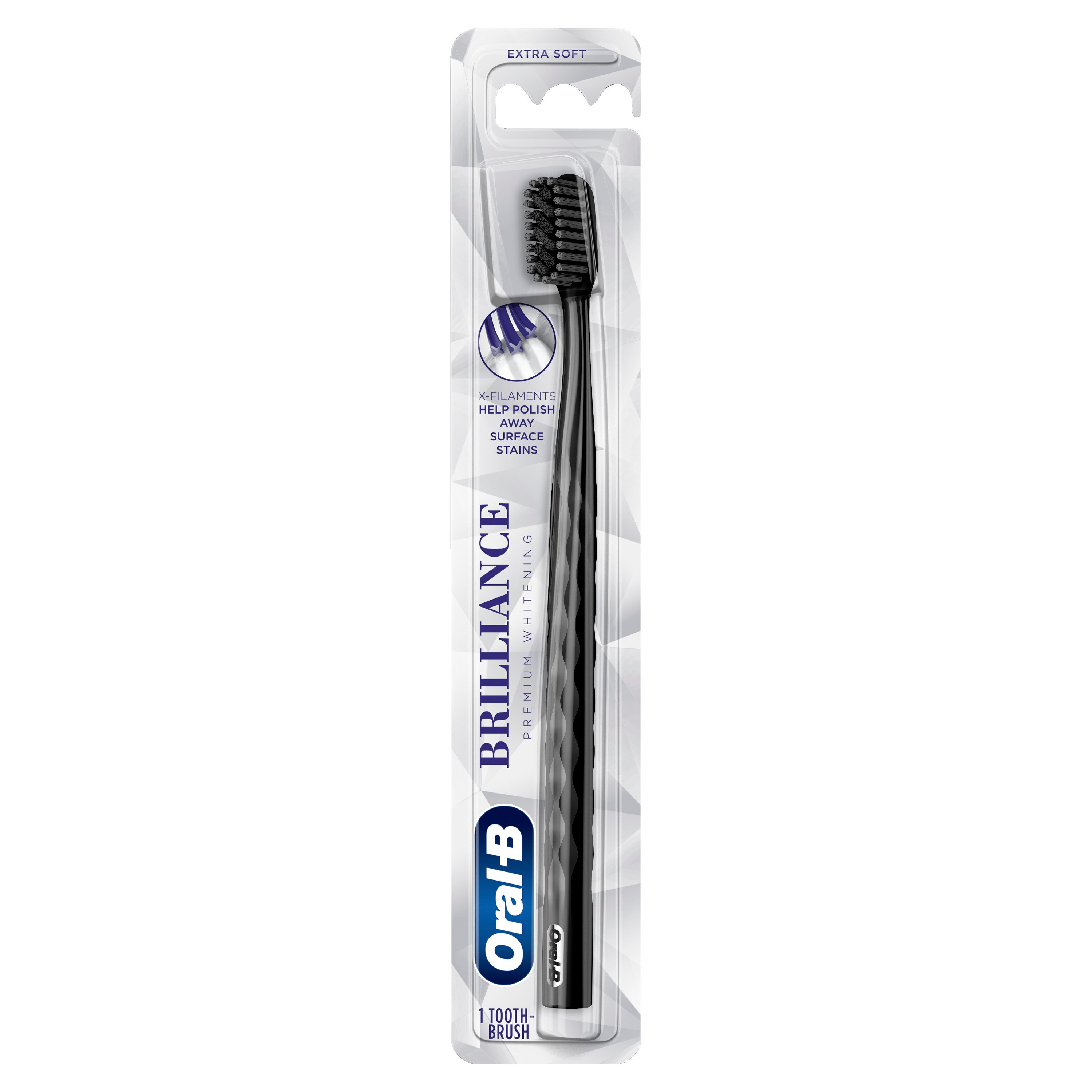 Oral-B Brilliance Whitening Toothbrush, Extra Soft Bristle