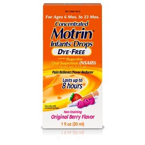 Infants' Motrin Liquid Medicine Drops with Ibuprofen, Berry, 1 fl. oz