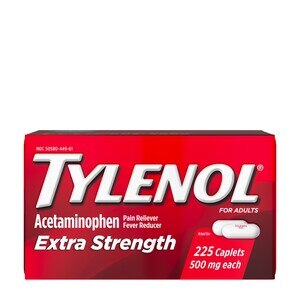 Tylenol Extra Strength Caplets with 500 mg Acetaminophen