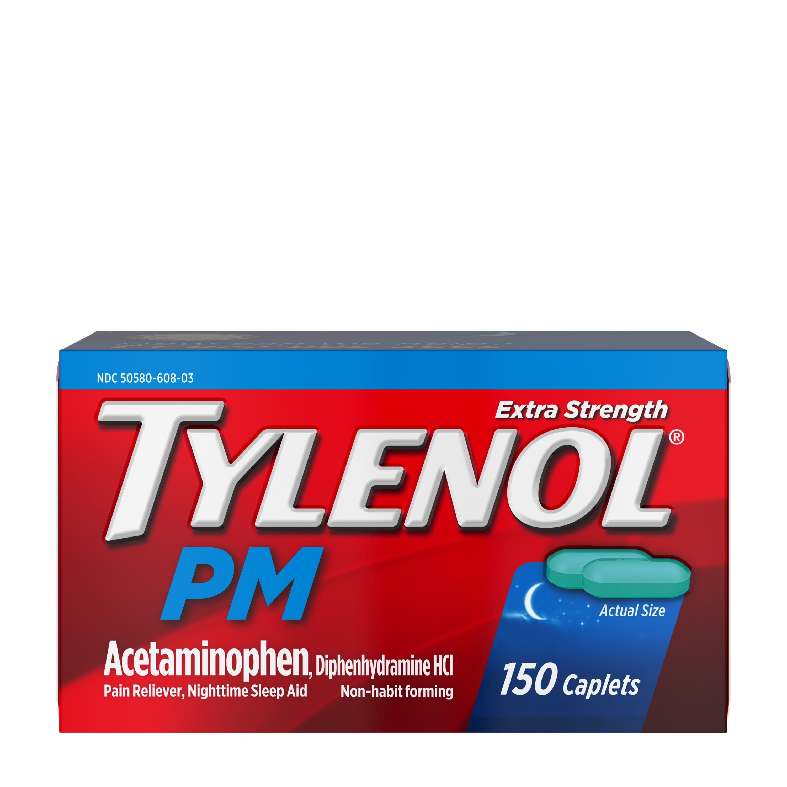 Tylenol PM Extra Strength Pain Reliever & Sleep Aid Caplets