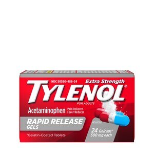 Tylenol Extra Strength Acetaminophen Rapid Release Gels