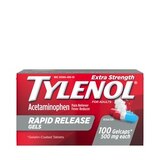 Tylenol Extra Strength Rapid Release Gels with Acetaminophen, thumbnail image 1 of 9