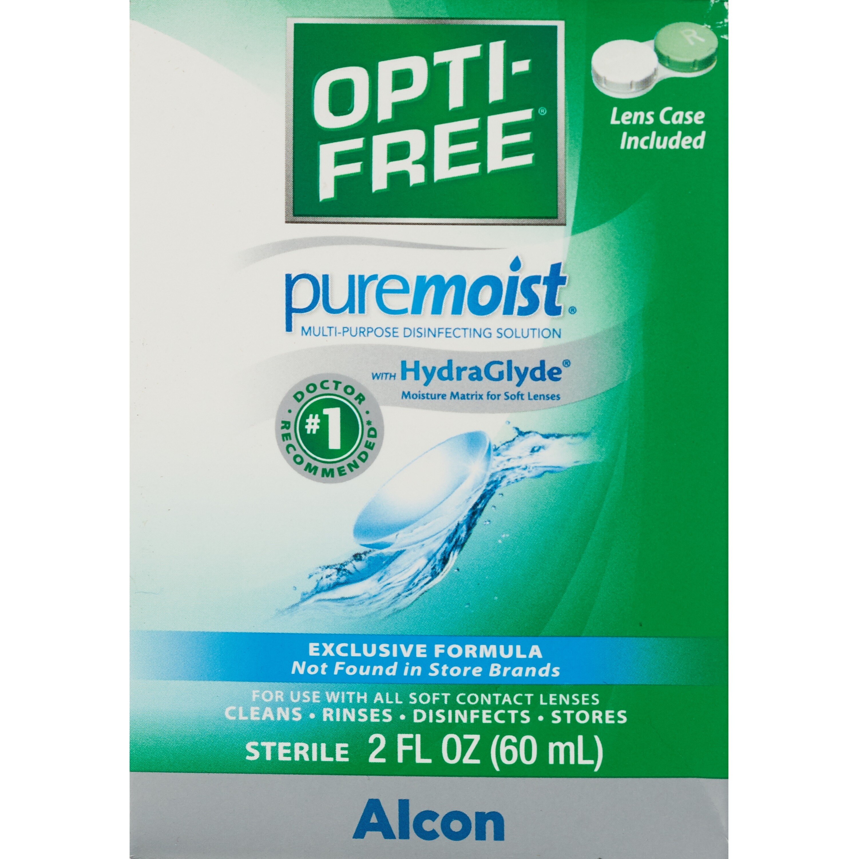 Opti-Free PureMoist Multi-Purpose Disinfecting Solution