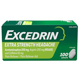 Excedrin Extra Strength Headache Pain Relief Caplets