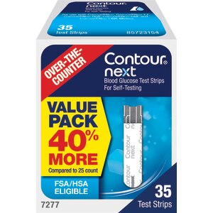 Contour Next Blood Glucose Test Strips