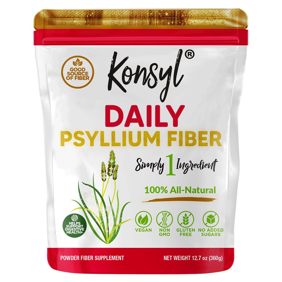 Konsyl Daily Psyllium Fiber Powder