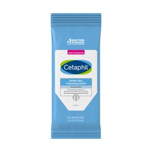 Cetaphil Gentle Skin Cleansing Cloth, 10CT
