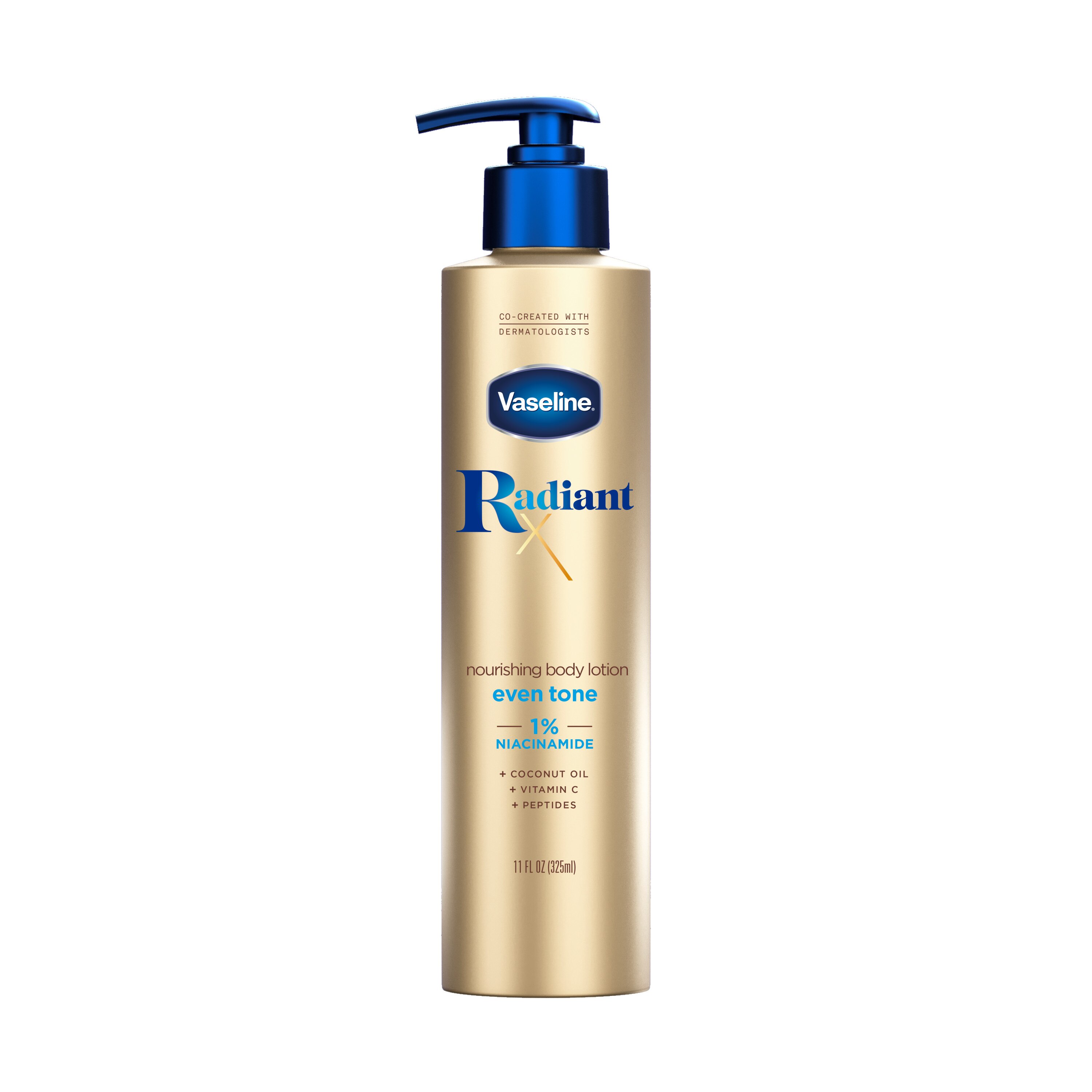 Vaseline Radiant X Even Tone Nourishing Body Lotion, 11 OZ