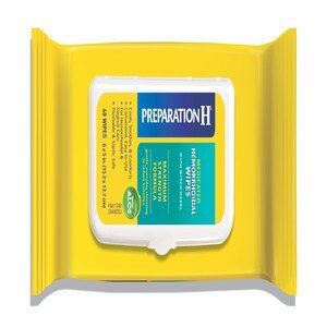 Preparation H Flushable Medicated Hemorrhoidal Wipes with Witch Hazel