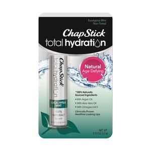ChapStick Total Hydration Natural Age Defying Lip Balm, 0.12 OZ