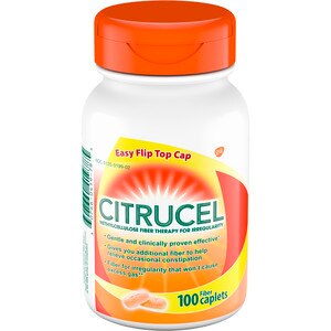Citrucel Caplets Fiber Therapy for Occasional Constipation Relief