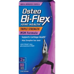 Osteo Bi-Flex Triple Strength Tablets with MSM, 80CT