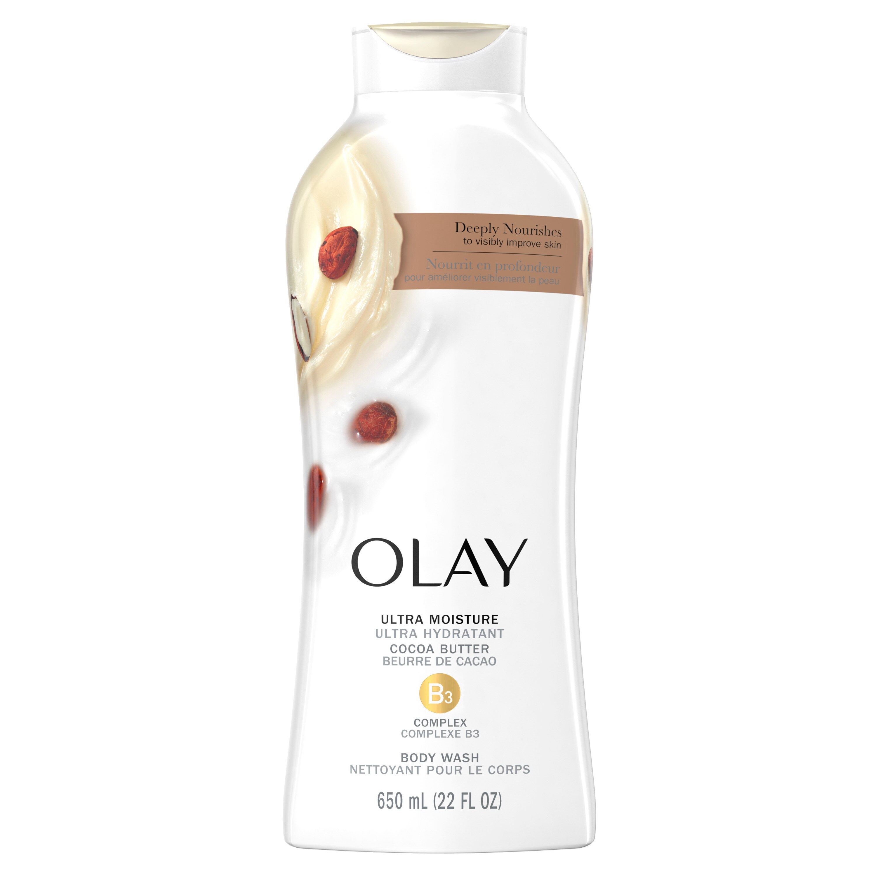 Olay Ultra Moisture with Cocoa Butter, 22 oz