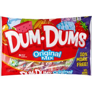 Dum Dums, Original Mix Bonus Bag Pops, 11.4 oz