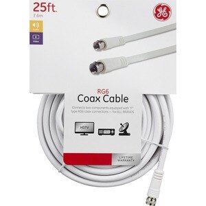 GE RG59 Video Cable, 25'