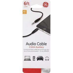 GE 6ft. Audio Cable