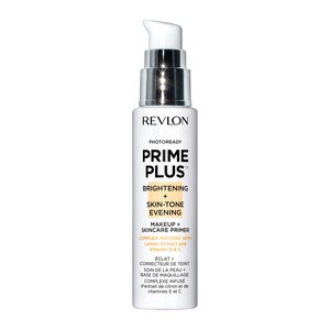Revlon Photoready Prime Plus Brightening + Skin Tone Evening Makeup and Skincare Primer
