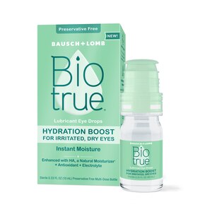 Biotrue Hydration Boost Eye Drops for Irritated, Dry Eyes from Bausch + Lomb