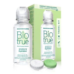 Biotrue Travel Kit, Multi-Purpose Solution with Lens Case, 2 OZ