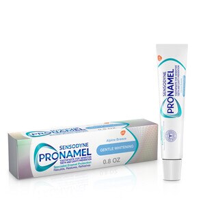 Sensodyne Pronamel Gentle Whitening Fluoride Toothpaste, Alpine Breeze, 0.8 OZ