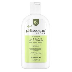 pHisoderm Clean Anti-Blemish Body Wash, Acne-Prone Skin with Salicylic Acid, 10 OZ