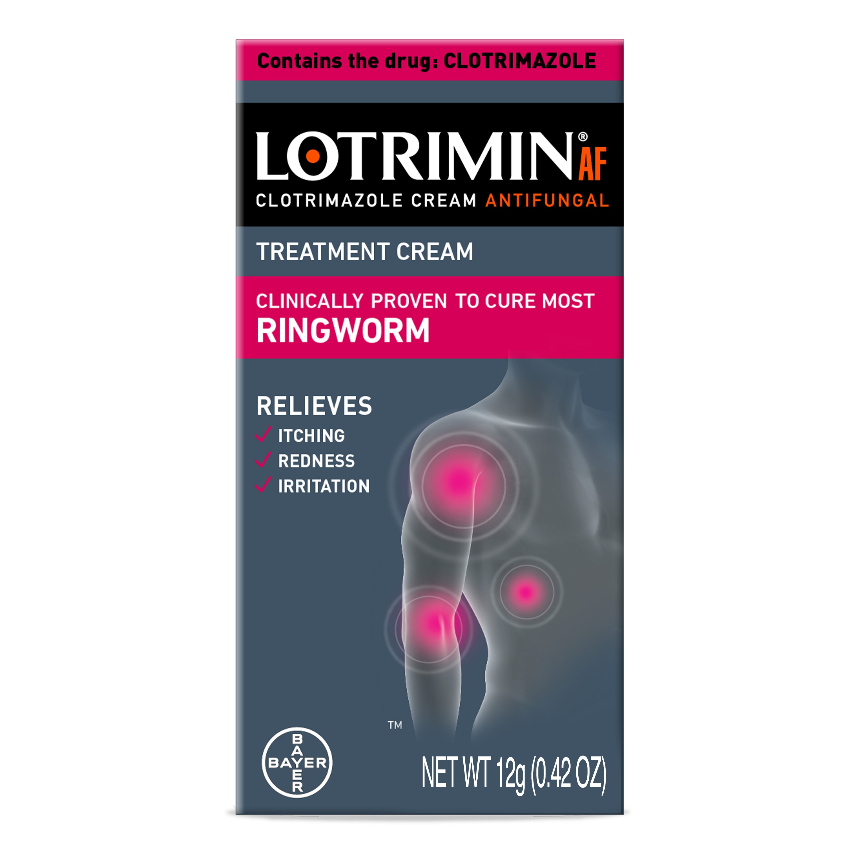 Lotrimin AF Ringworm Antifungal Treatment Cream